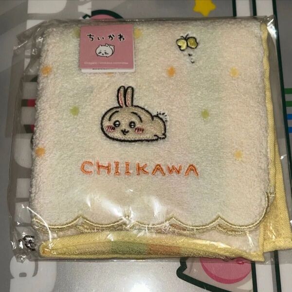 ちいかわ うさぎ ハンドタオル ハンカチ 手ぬぐい 2枚セット