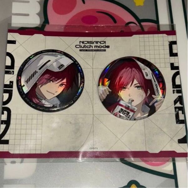 【新品未開封】にじさんじ ローレン・イロアス Clutch Mode オーロラ缶バッジ