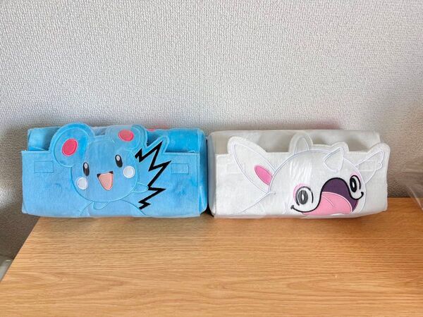 ポケットモンスター ポケモン プラチナムザッカ ティッシュボックスカバー アルクジラ ルリリ