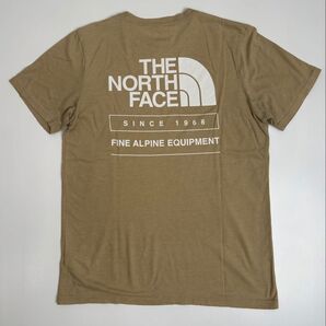 THE NORTH FACE ノースフェイス Tシャツ 速乾 アウトドア キャンプ バックプリント メンズ M