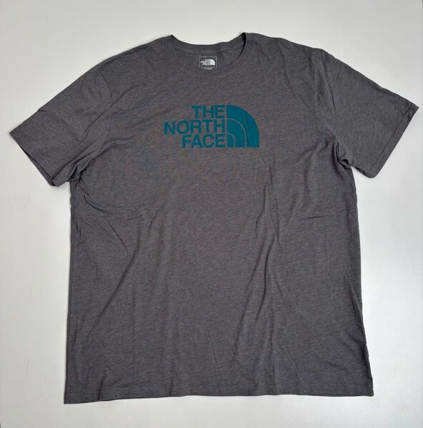 THE NORTH FACE ノースフェイス Tシャツ グレー ハーフドーム メンズ XXL ビッグサイズ