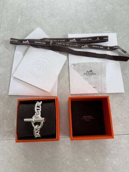 新品未使用【HERMES / エルメス シェーヌダンクル TGM11 2025年5月イタリアヴェネツェアメゾン購入】
