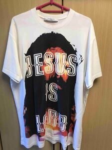 正規 16SS GIVENCHY ジバンシー ジバンシィ キリスト ジーザス JESUS IS LORD Tシャツ XXS 16S 7329 651