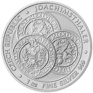☆2022年 『ヨアヒムス・ターラー 銀貨』 1 オンス 2 ドル 銀貨 カプセル入り ニウエ チェコ造幣局 真空パック管理