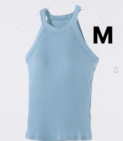 新品 UNIQLOホルターネックブラタンクトップ M