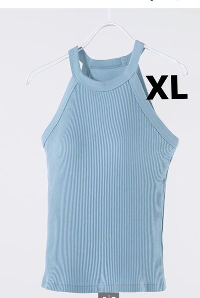 新品タグ付き UNIQLOホルターネックブラタンクトップ XL