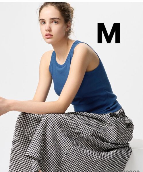 新品 UNIQLO アメリカンスリーブ ブラタンクトップ Mサイズ