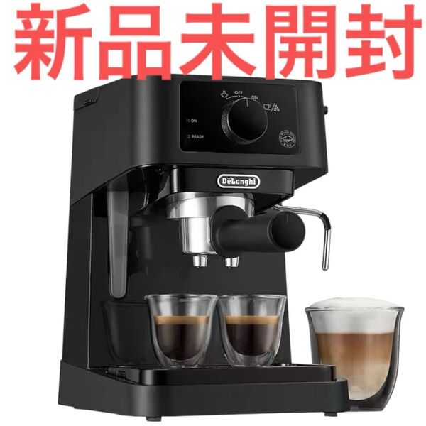 新品未開封 デロンギ スティローザ カプチーノ エスプレッソマシン EC235J-BK コーヒーメーカー DeLonghi 黒