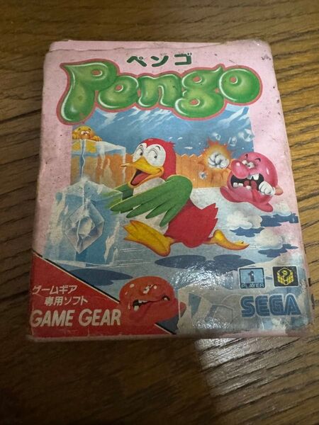 セガ ゲームギア ペンゴ ソフト 箱 説明書 GG SEGA