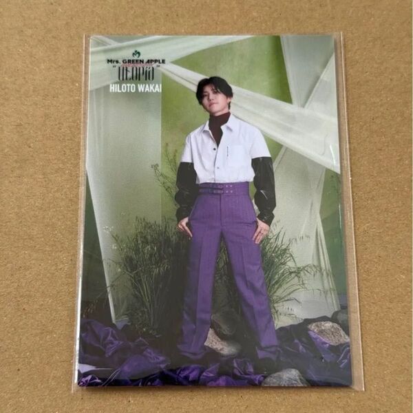 Mrs. GREEN APPLE フォトカード 若井滉斗 Utopia フォトカ