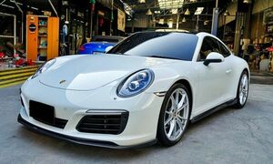 ★ポルシェ 911/991.2 後期カレラ /S /GTS用カーボンエアロセット/単品購入可/カーボンリップ/カーボンディフューザー/サイドステップ/OD/