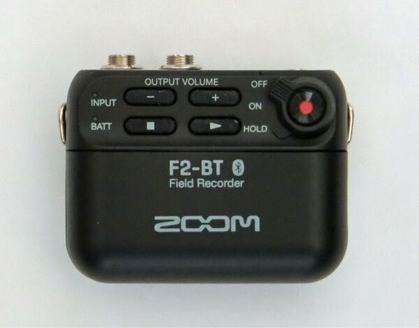 ZOOM ズーム F2-BT/Bフィールドレコーダー ブラック 32bitフロートBluetooth内蔵モデル 中古美品