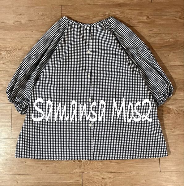 SM2 サマンサモスモス 半袖シャツ チェックシャツ