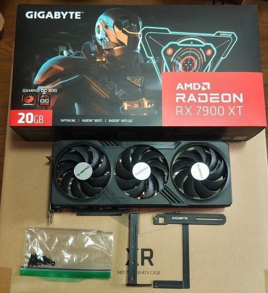 GIGABYTE Radeon RX 7900 XT GAMING OC 20GB 付属品あり 動作確認済
