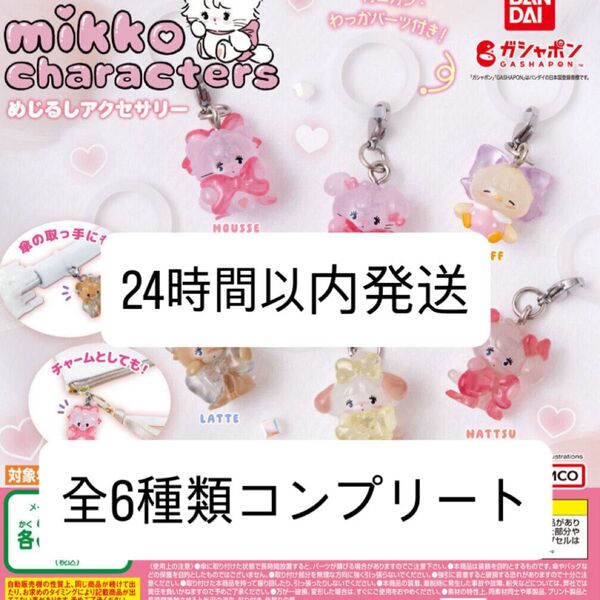 【新品未開封】 mikko めじるしアクセサリー コンプリート ガチャガチャ カプセルトイ ガチャ