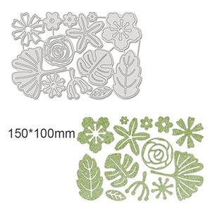 カッティングダイ☆花 葉っぱ