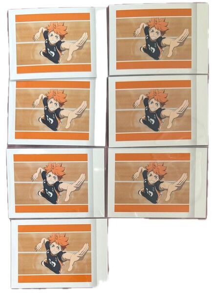 ハイキュー!! ゴミ捨て場の決戦 ぱしゃこれ 7点 日向翔陽