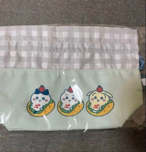ちいかわ ベーカリーランチ巾着ちいかわハチワうさぎ 新品未開