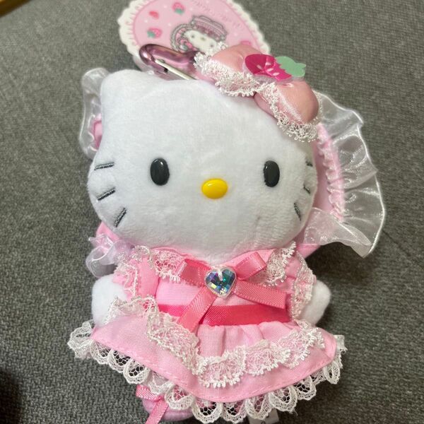 新品タグ付きハローキティ ラブリーフリルコレクションロリータ ぬいぐるみサンリオ