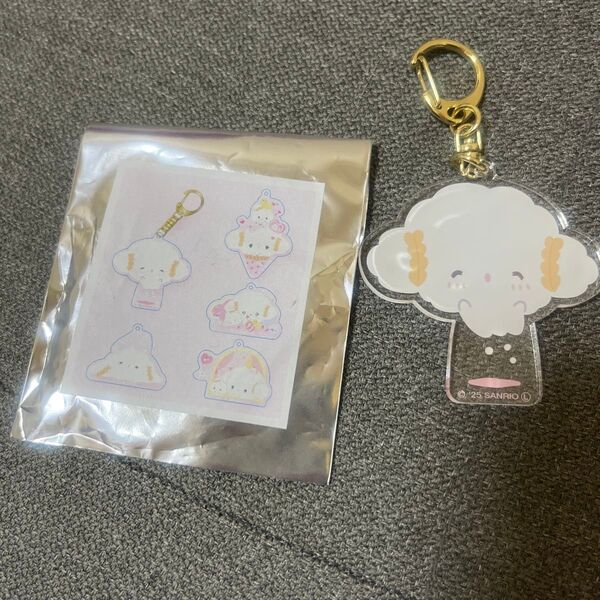新品サンリオ10周年こぎみゅんシンプルトレーディングアクリルキーホルダー