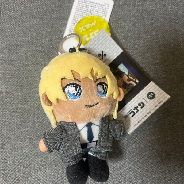 新品名探偵コナン マスコット ぬいぐるみ トイキーホルダー隻眼の残像 安室透