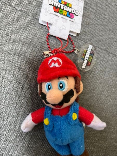 新品USJマスコットキーホルダー キーリング スーパーマリオ ニンテンドー