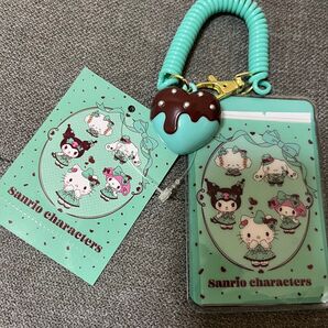 新品未使用 サンリオ Sanrio パスケース 定期入れ チョコミント