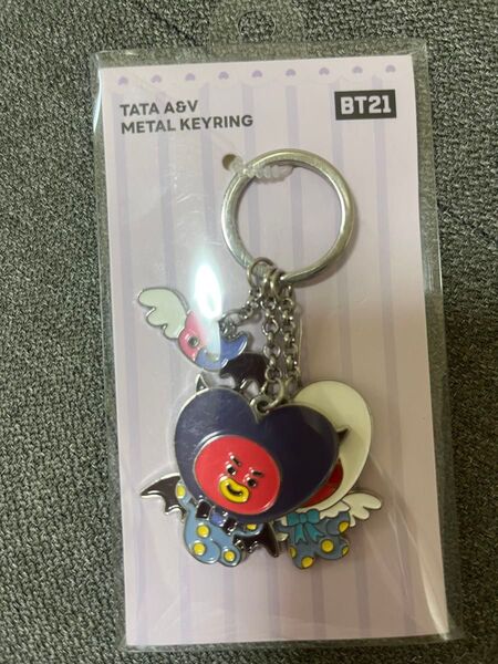 公式BT21 メタルキーリングセット(Angel & Villain) TATA