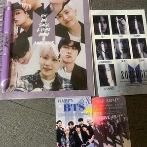 新品BTS防弾少年団 バンタン 12周年記念 アーミー ARMY ノベルティ