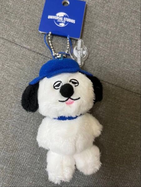 新品USJオラフ マスコットキーホルダースヌーピーユニバSNOOPYキーリング