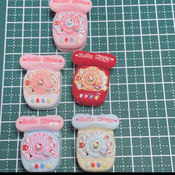 5種1セット デコパーツ