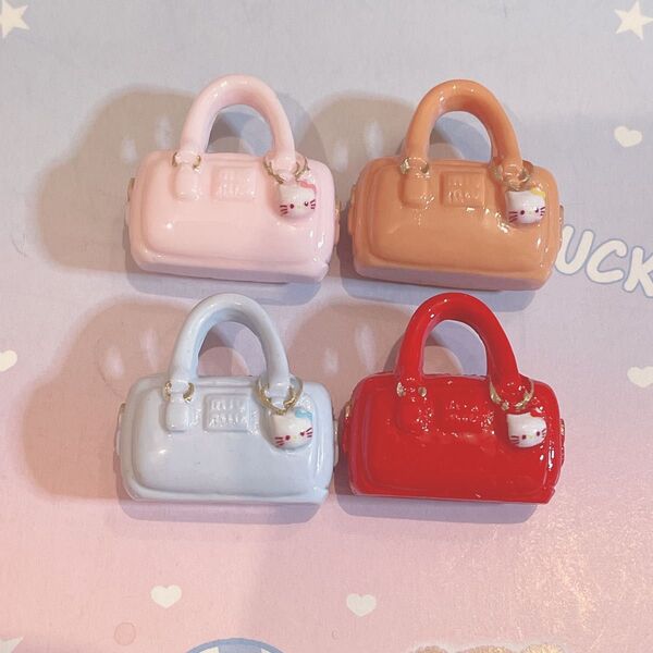 再入荷 mバッグ 4個 デコパーツ