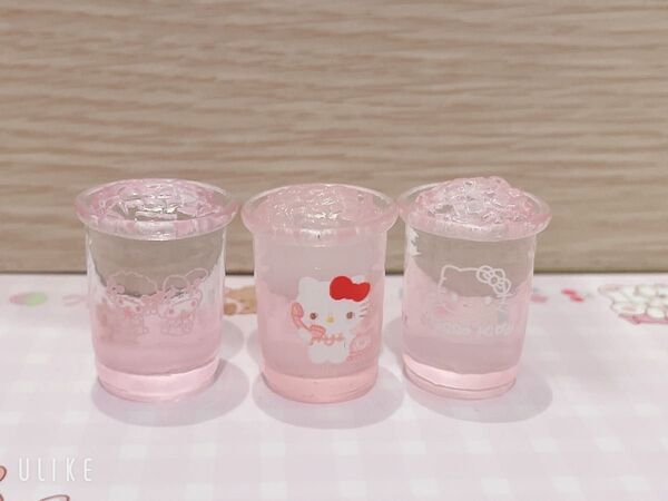 ドリンク 3種 デコパーツ
