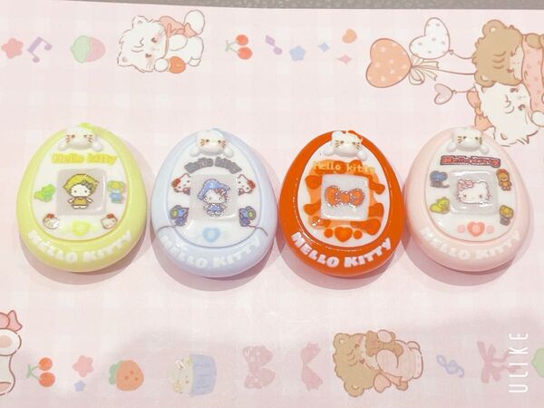 たまごっち 4種 デコパーツ
