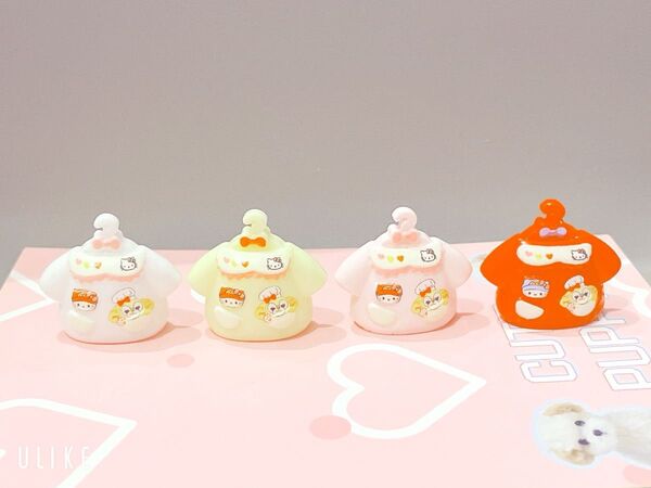 幼稚園服 4個セット デコパーツ