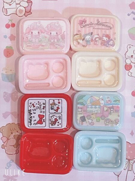 お弁当 デコパーツ 4種