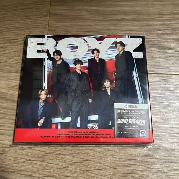SixTONES BOYZ 初回盤 B