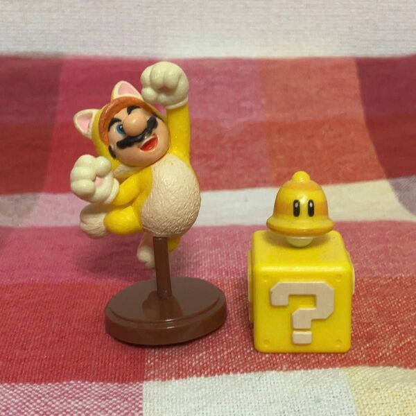 チョコエッグ スーパーマリオ ネコマリオ スーパーベル&はてなブロック