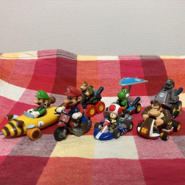 マリオカート ガチャガチャ ミニカー 7個セット