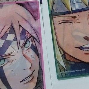 NARUTO疾風伝 miniクリアファイルコレクション サクラ ミナト 自来也