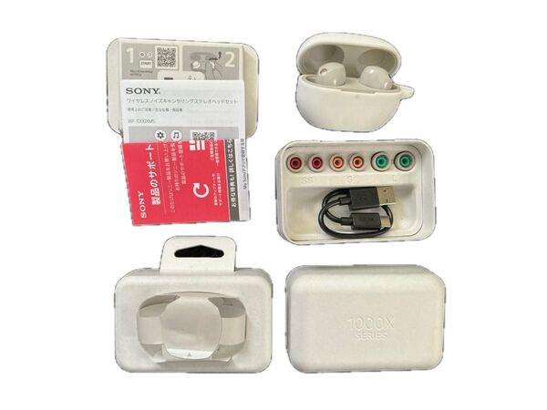極美品 SONY WF-1000XM5 ワイヤレスイヤホン シリコンケース付