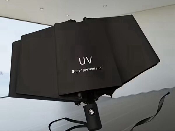 新品未使用 ブラック 折りたたみ傘 晴雨兼用 UVカット 軽量 遮光 コンパクト 日傘 レディース メンズ 通勤 通学 黒