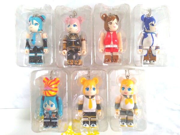 ベアブリック 初音ミク 6種+ミクダヨー(シークレット)全7種フルコンプ 外箱7箱付 メディコムトイ BE@RBRICK