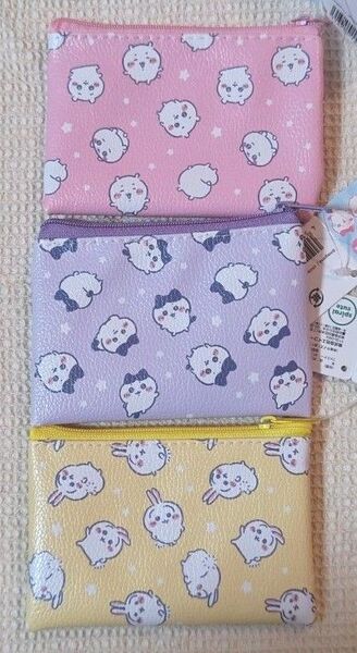 ちいかわ ハチワレ うさぎ ミニポーチ 小銭入れ 小物入れ カードケース