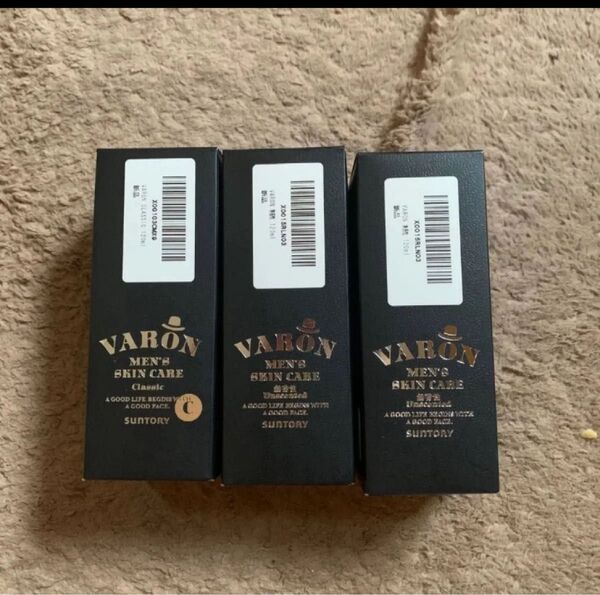VARON ヴァロン オールインワンセラム メンズ 男性 スキンケア 120ml 3個セット