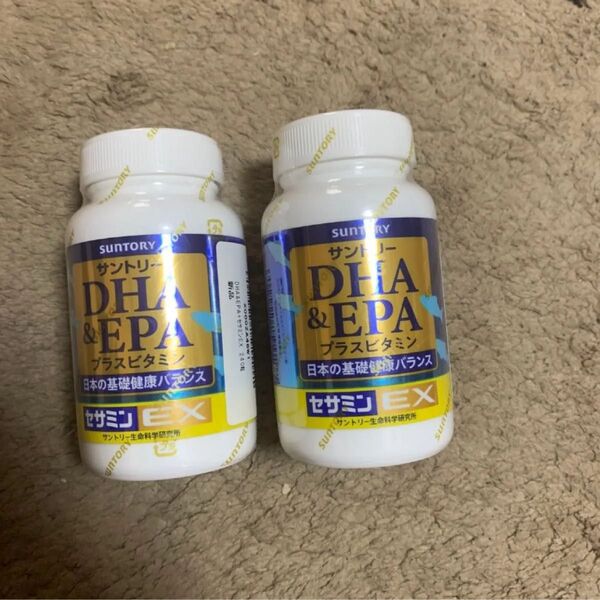 サントリー DHA&EPA+セサミンEX オメガ3脂肪酸 DHA EPA サプリ 240粒 2個セット