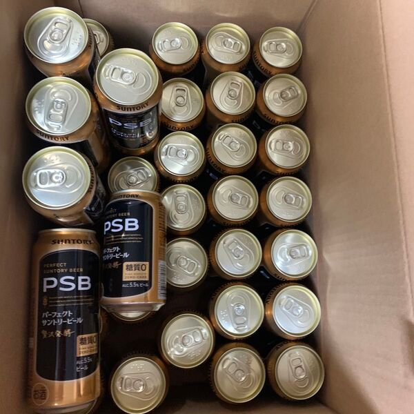 サントリー パーフェクトサントリービール 缶 500ml x 34本 350ml × 5本 セット