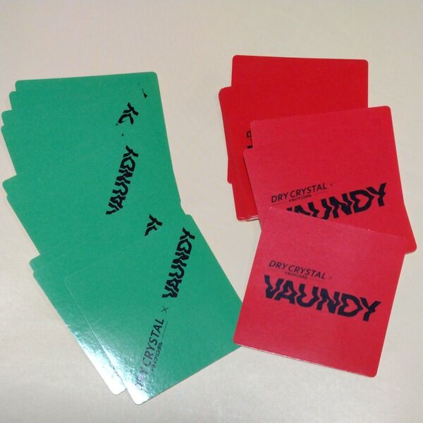 DRY CRYSTAL × VAUNDY ステッカー