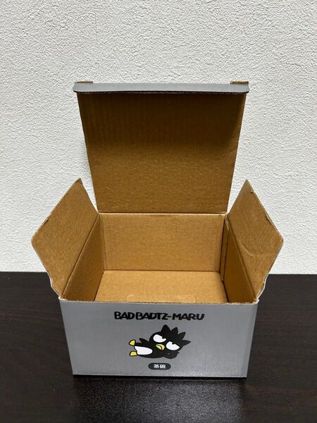 【箱のみ】バッドばつ丸 茶碗用 化粧箱 サンリオ