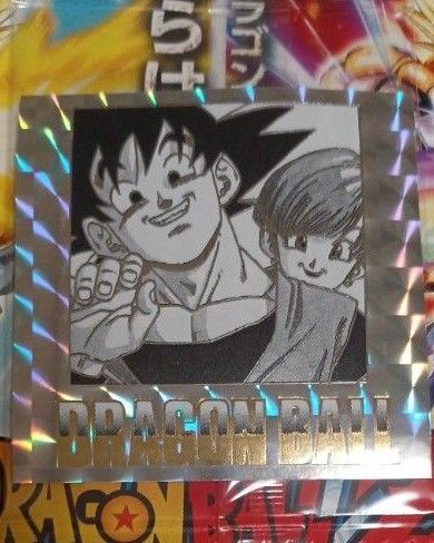 ドラゴンボール シールウエハース オリジナルイラストレーション 42巻 40周年記念 孫悟空 ブルマ